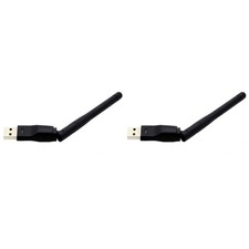  2 pezzi dongle adattatore USB Wifi per Alphabox Jynxbox Skybox OpenBox 250