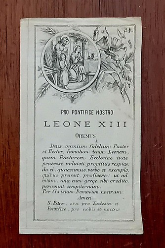 Santino papa leone - papa, il