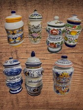 7 Vasi Vasetti Porta Spezie