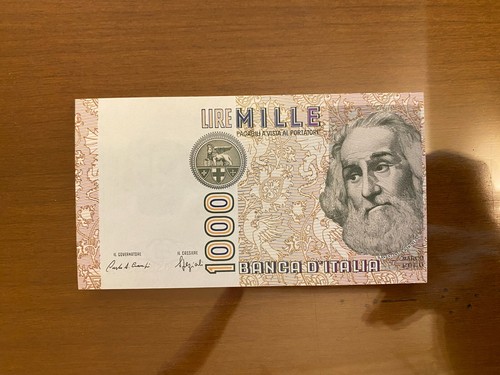 Repubblica banconota lire 1000 - repubblica,