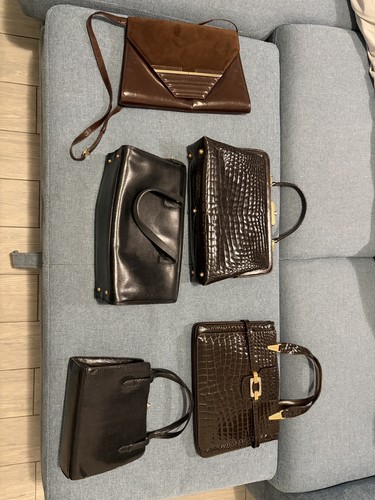Borse vintage pelle vera