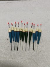 Galleggiante Pesca Lotto 11 Pezzi Vintage Nuovi