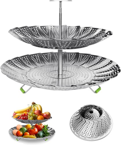 Cestello vaporiera doppio - vaporiera,