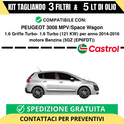 Tagliando per peugeot 3008 - peugeot,