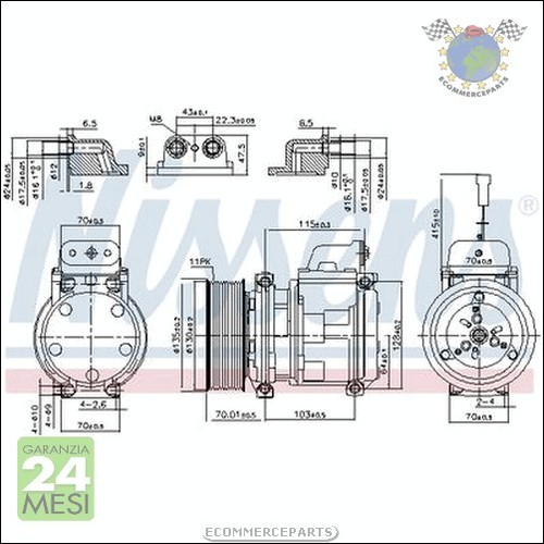 Compressore climatizzatore