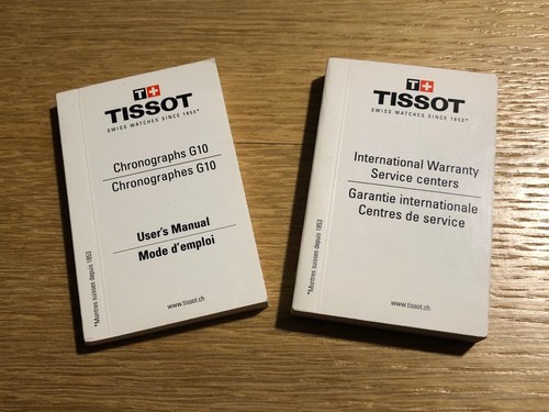 Booklet tissot user - 2x,