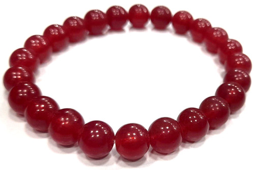 Bracciale tondo giada - bracciale, in