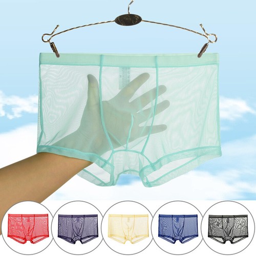 Boxer uomo trasparente slip