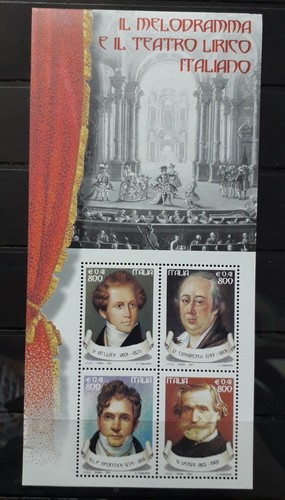 2001 italia foglietto - 2001,