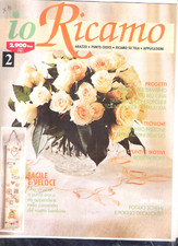 Rivista, io Ricamo, arazzo, punto croce ecc. x10,
