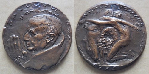 Vaticano medaglia paolo - paolo, vi