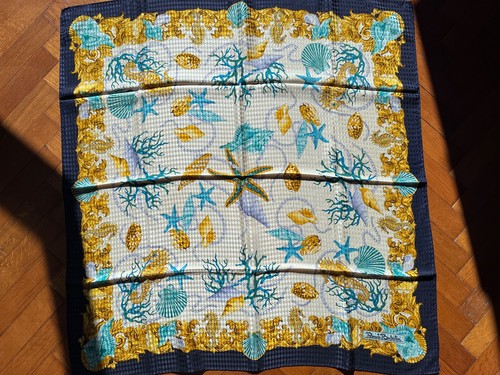 Foulard vintage seta renato - in,