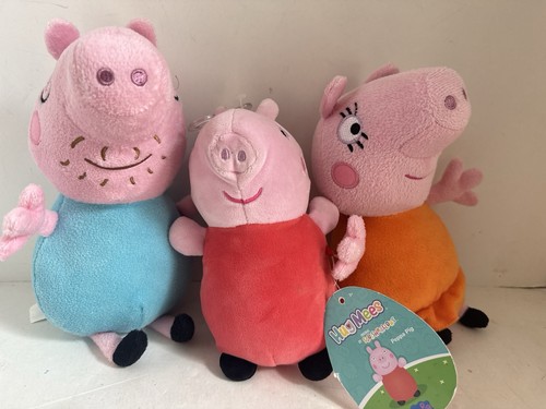 Peppa pig family - family, plush