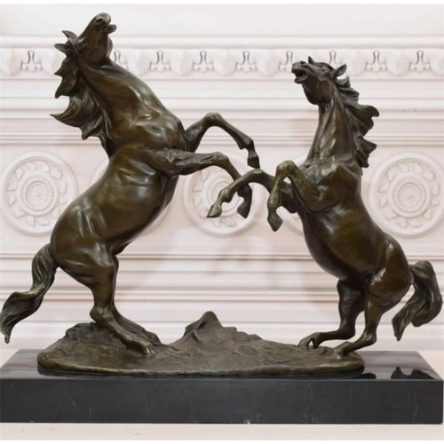 Statua cavallo bronzo - , scultura