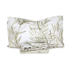 Completo lenzuola Copriletto Palmera per letto Matrimoniale X776