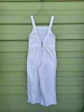 ZARA GIRL DENIM WHITE JUMPSUIT
