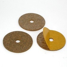 Lotto 10 pezzi Guarnizione base sughero pressato supporto cavalletto S 1,5mm 