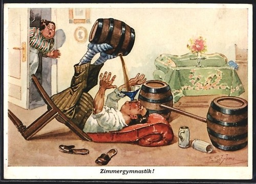 Cartolina artista ernst - cartolina, d'artista