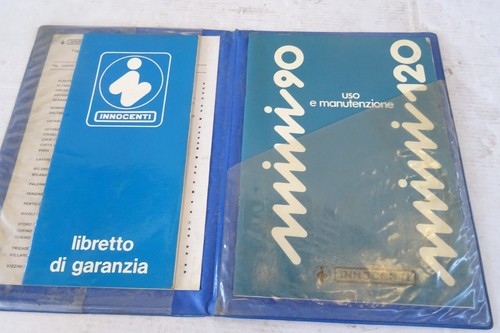 Manuale uso manutenzione - manutenzione, mini