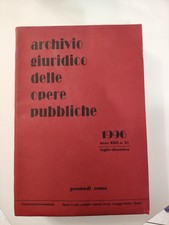 Archivio Giuridico delle Opere Pubbliche 1996