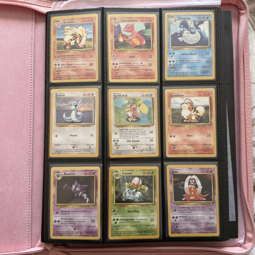 1999 pokemon base set - nm/lp,