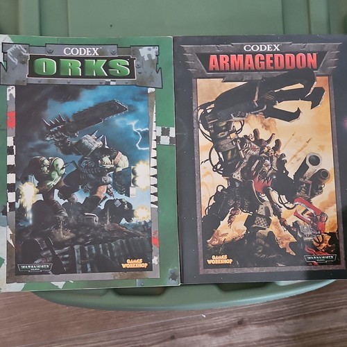 Games workshop codex lot - codex, orks