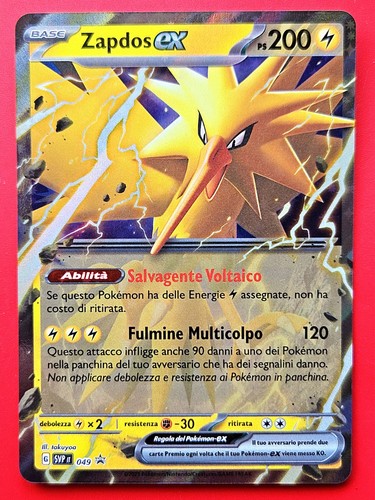 Carta pokemon zapdos - zapdos,