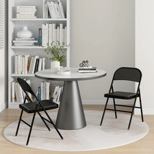 Homcom set sedie - 2, pieghevoli