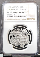 1995 AUSTRIA SILVER 100