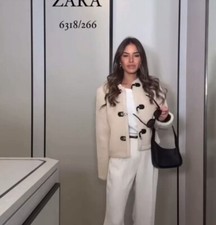 ZARA: Giacca double face con