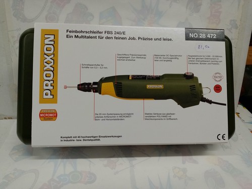 Proxxon trapano fresatore - proxxon,