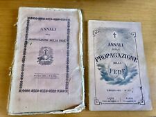 Annali della Propagazione della fede N.67, N.377, 1839 E 1891, Carta Geografica