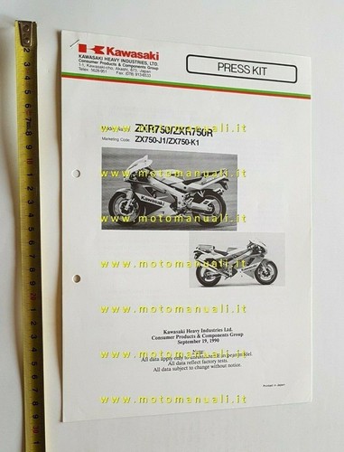 Kawasaki zxr 750 - r, k1-zxr