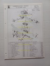 Weber carburatore 32 DATRA