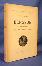 Vittorio Mathieu, Bergson. Il