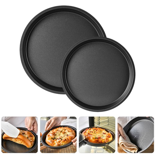 2pz teglia forno rotonda - teglia,