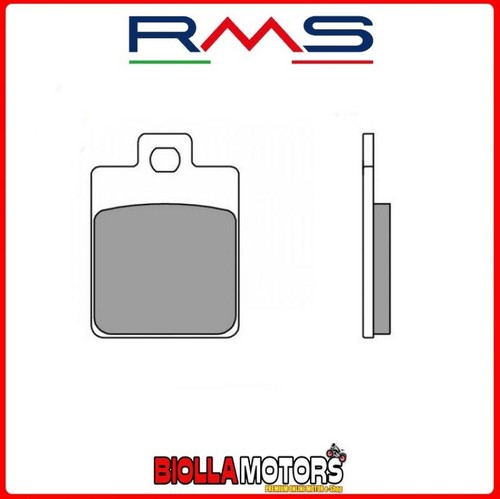225100300 pastiglie freno rms - freno,