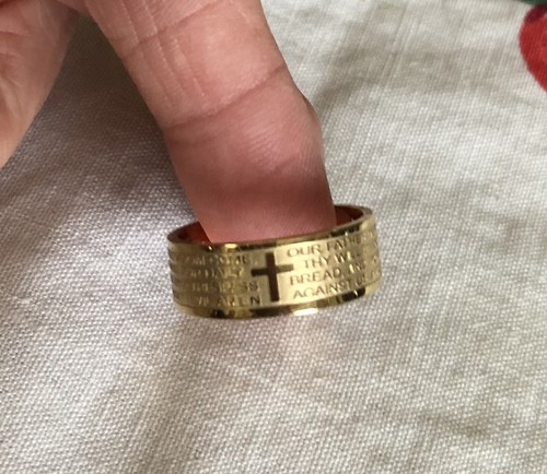 Anello preghiera del - anello,