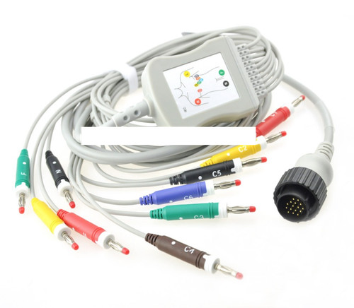 Cavo ecg compatibile kenz - cavo,