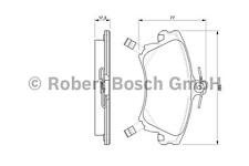 Pastiglie freno ricambio BOSCH