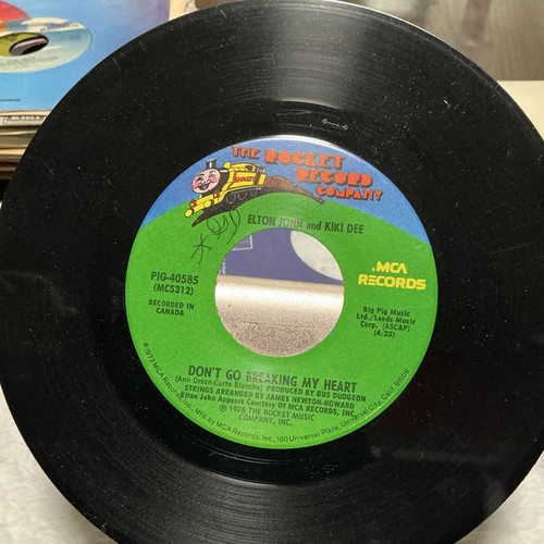 Elton john kiki dee rpm - john, 45