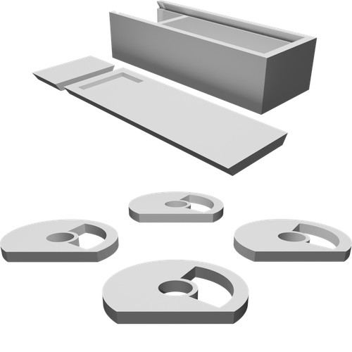 Scatola puzzle rotante - puzzle,
