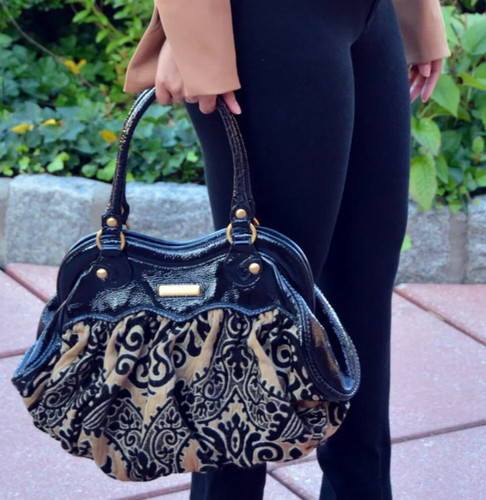 Borsa isabella fiore nera - isabella,