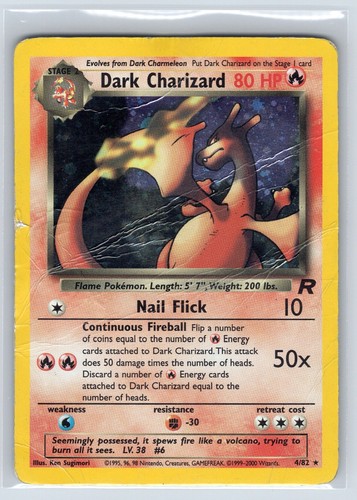 Dark charizard holo raro - holo,
