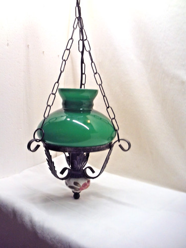 Lampada sospensione vintage - a,