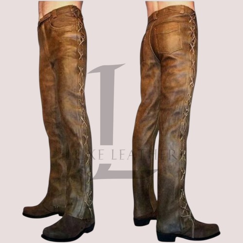 Pantalone uomo originale pelle