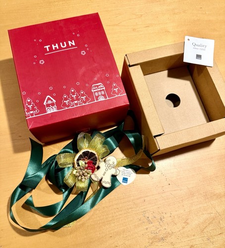 Scatola thun natalizia cartone - thun,