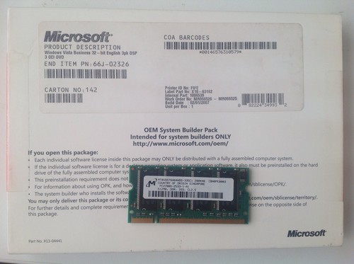 Windows vista business bit - vista, 32