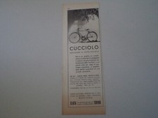 advertising Pubblicità 1946 MICROMOTORE SIATA CUCCIOLO