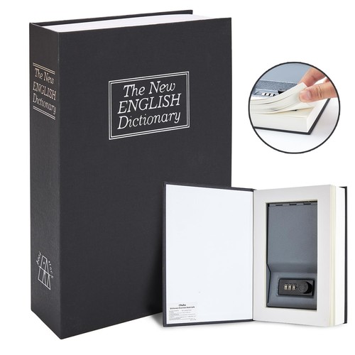 Cassaforte libro con pagine - libro,